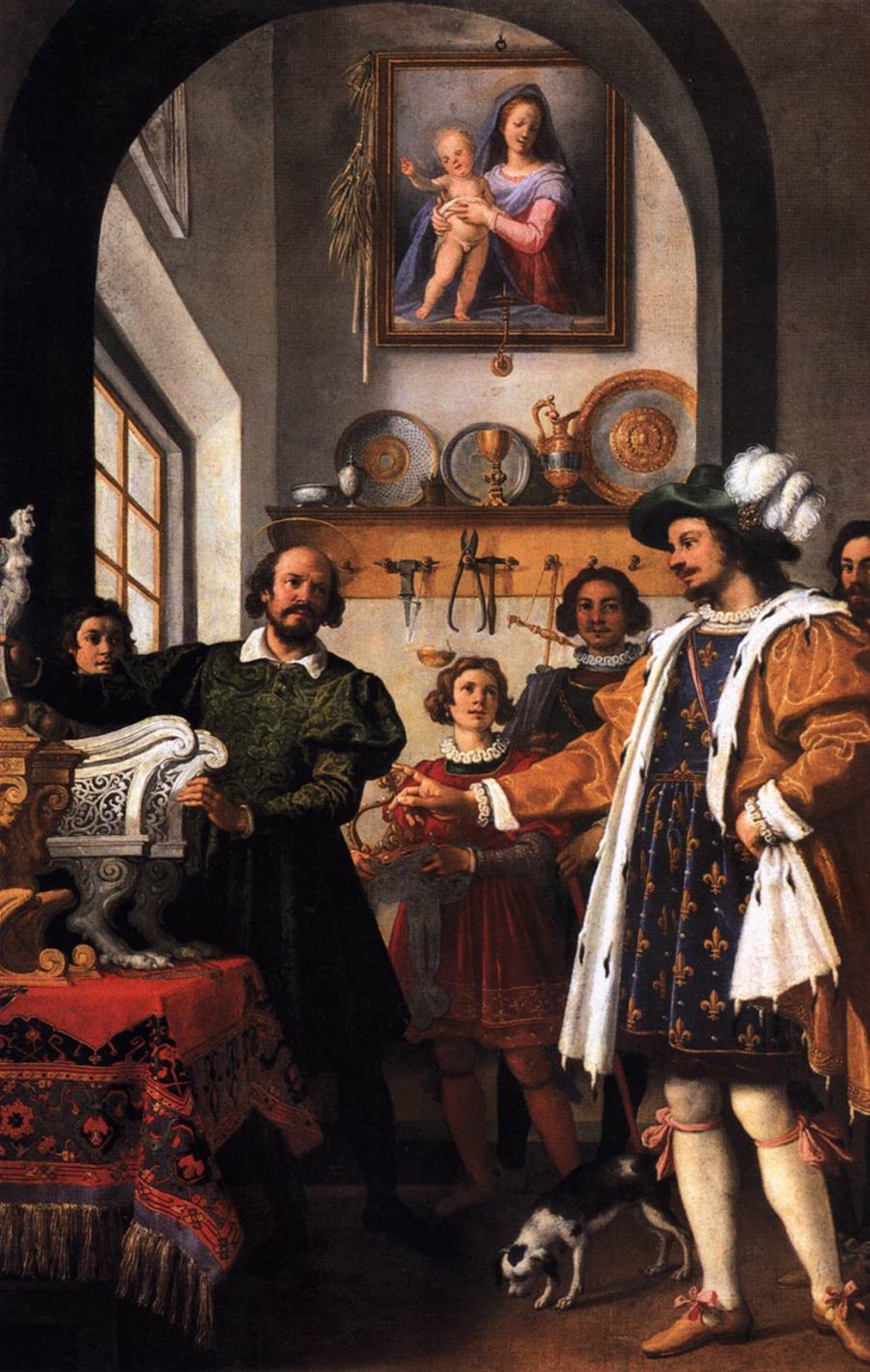 Jacopo da Empoli - The Honesty of Eligius - 1614 - Galleria degliUffizi, Florence